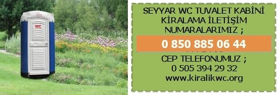seyyar mobil wc tuvalet kiralama