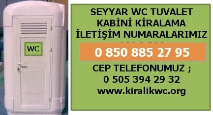 seyyar wc tuvalet kiralama